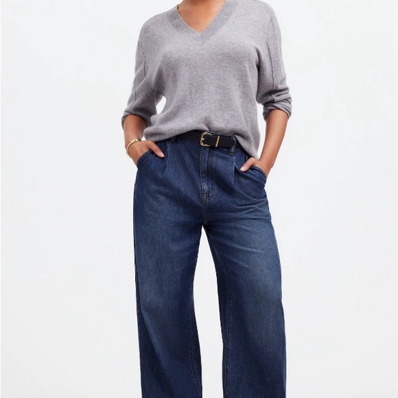 Madewell The Harlow Wide Leg Jean Size 29 - Picture 2 of 15
